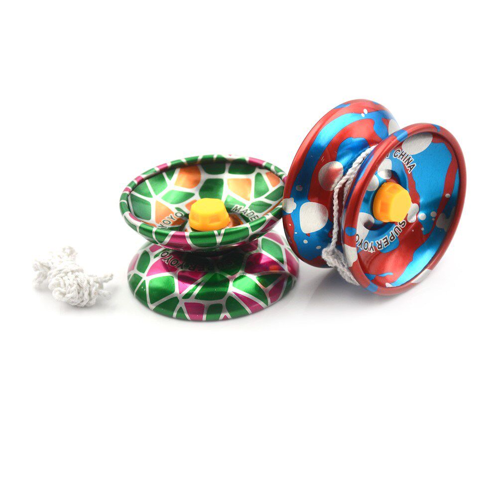 High Speed Metal Alloy YoYo Ball With Rope Finger Cover Qua