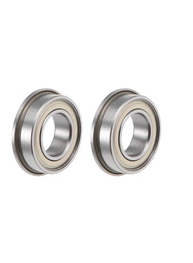 F689ZZ Flange Ball Bearing 9x17x5mm Shielded Chrome Bearings