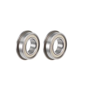 F689ZZ Flange Ball Bearing 9x17x5mm Shielded Chrome Bearings
