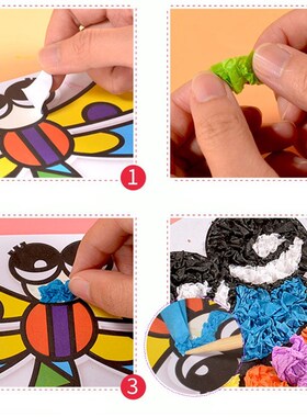 Diy House Crafts Toys For Children Felt Paper Girl Handicraf