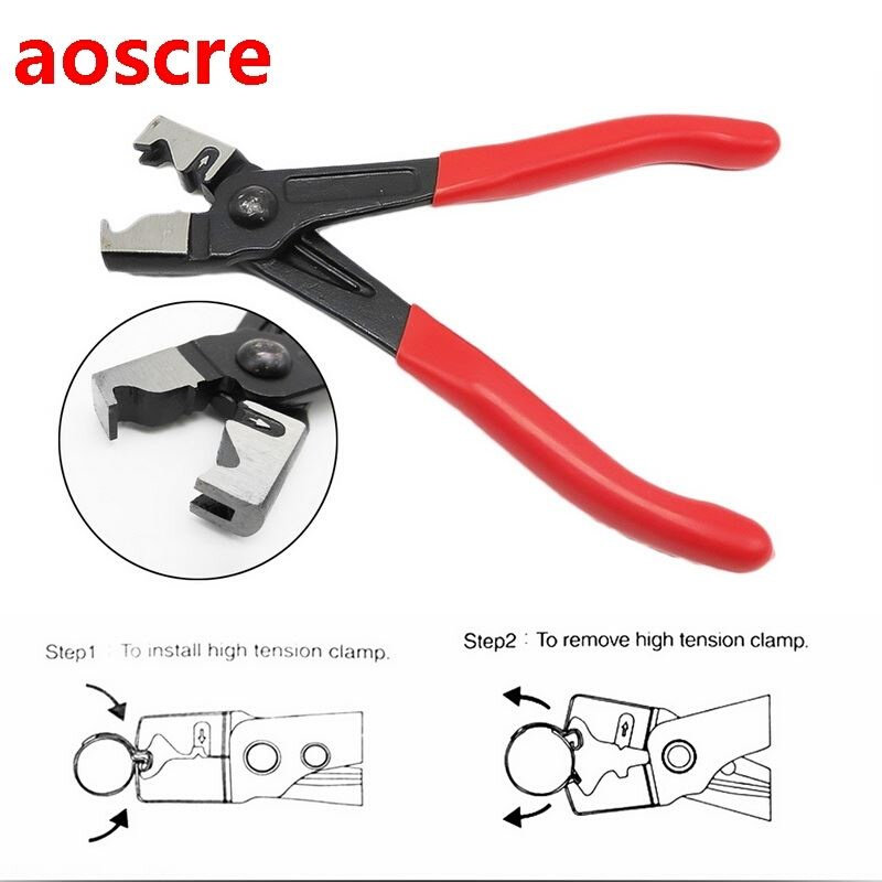 Auto Hose Clamp Plier Set Heavy-Duty Cable-Type Flexible Wir