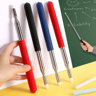 1M Hand Pointer Torch Whiteboard Pen Felt Head Telescopic