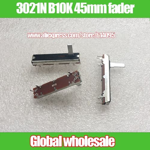1pcs 45mm 4.5cm B10K Straight Slide Potentiometer / Dimming