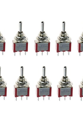 MTS-103 red On/Off/On Mini Miniature Toggle Switch Car Dash