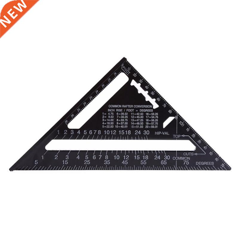 Triangular Measuring Ruler 7 Inch Metric Speed Square Roofin