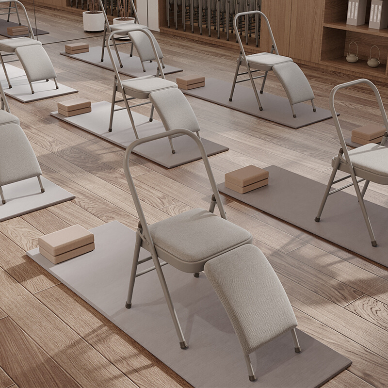 Household Yogo Chair Portable Foldable Indoor Yoga Fitness