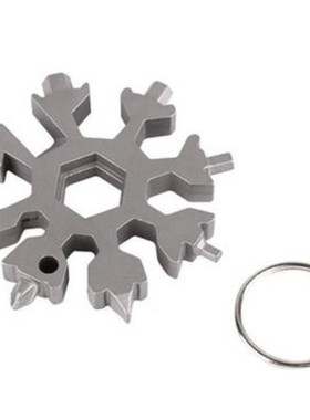 Portable 18 In 1 Multifunction Mini Tool Snowflake Multi Poc