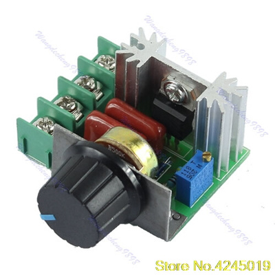 AC 220V 2000W SCR Voltage Regulator Dimming Speed Controller
