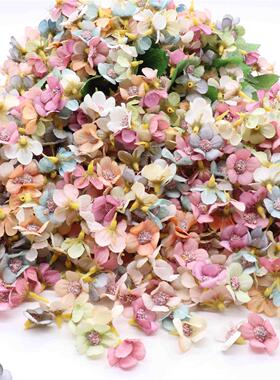 50pcs 2cm Multicolor Daisy Flower Head Mini Silk Artificial
