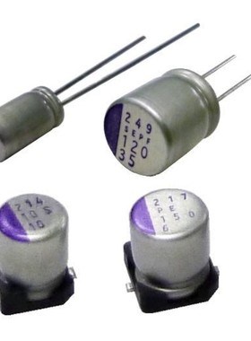 25SVPF100M [Aluminum Organic Polymer Capacitors 25volts 100u