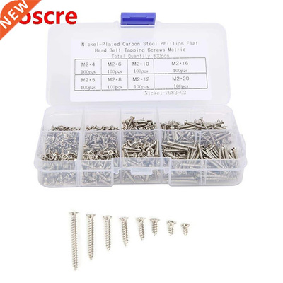 Carbon Steel Nickel Plated Self Drilling Screws countersunk