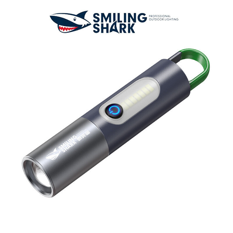 camping multifunctional flashlight COB Super bright outdoor