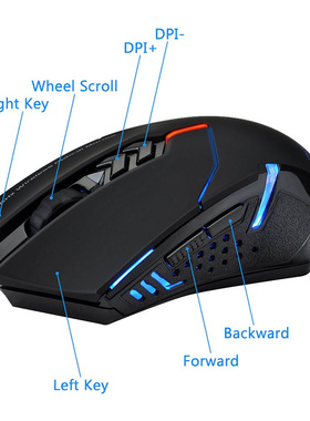 Wireless Device Et X-08 2000dpi Adjustable 2.4g Wireless Mou