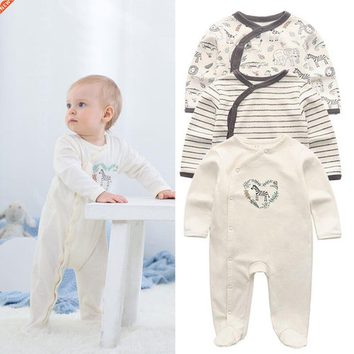 Baby Boys Rompers Winter 2022 New Long Sleeve Cotton baby cu