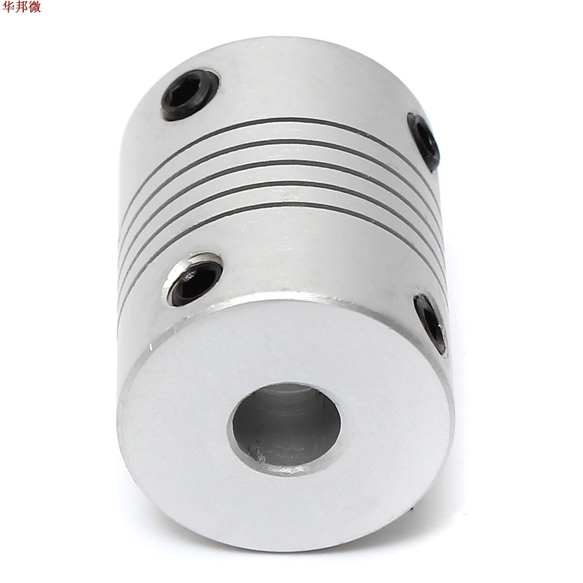 6mm x 8mm Aluminum Flexible Shaft Coupling OD19mm x L25mm CN