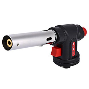 Gas Torch Flame Gun Blowtorch Cooking Soldering Butane AutoI