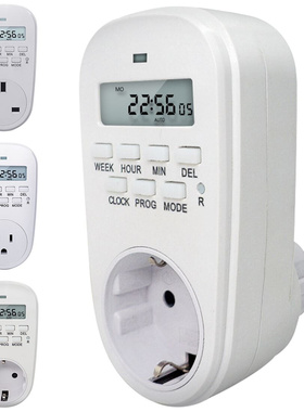 Smart Power Socket Timer Switch Energy Saving Setting of Clo