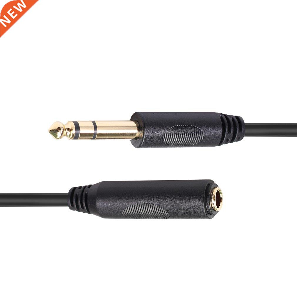 1.8M/3M/4.5M/6M 6.35mm M/F Extension Cable Power Cord Male t