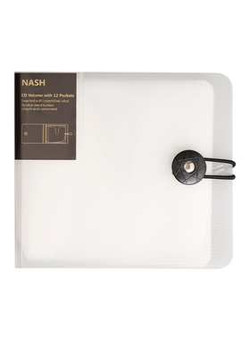 CD Case PP Practical Label 12 Disc Cover Replacement Portabl