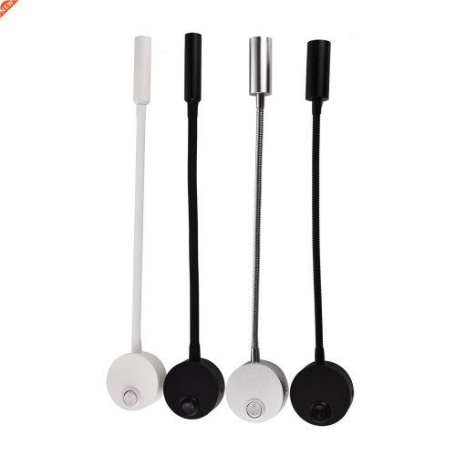 morden white silver black wall light bedroom reading lamp 36