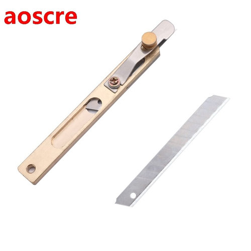 Multifunctional Brass Leather Positioning Cutting Knife Cut