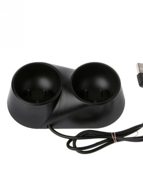 DC 5V Black Game Controller Handle Dock Charger Wireless 2 G