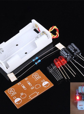 Electronic Kit Flash Elektronik Devreler Multivibrator L