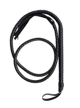 Crafts Black Bull Whip 6.5 Feet Cow Hide Leather Custom BLLW