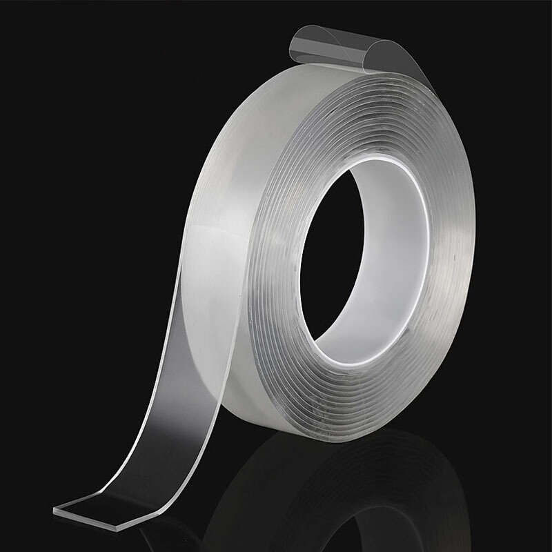 1/2/3/5M Double Sided Tape Nano Tape Reusable Waterproof
