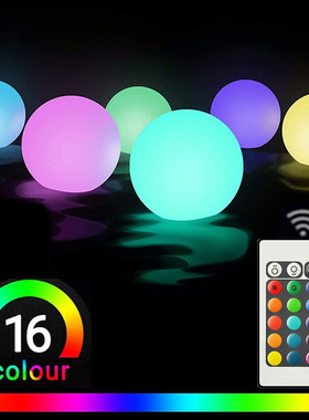 Floating Pool Lights RGB Color Changing LED Ball Lights IP67