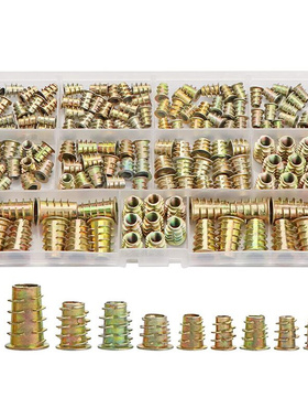 Threaded Inserts Nuts, Wood Insert Assortt Tool Kit, M4/M5/M