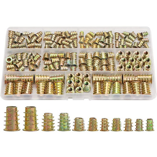Tool Nuts Kit Assortt Insert Wood Inserts Threaded