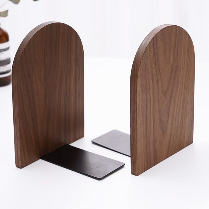 Nature Desktop Bookends Wooden Walnut Beech Bookends Book