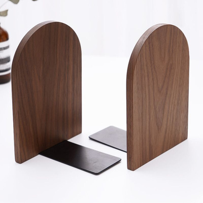 Nature Desktop Bookends Wooden Walnut Beech Bookends Book