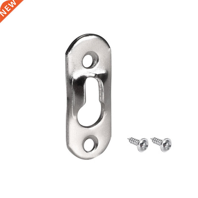 Keyhole Hanging Plate, 37mm x 14mm Single Hole Hook with Scr