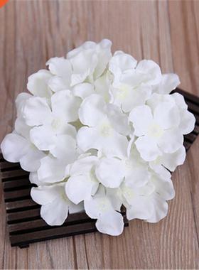 1pcs hydrangea flower heads silk artificial flowers wedding
