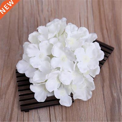 1pcs hydrangea flower heads silk artificial flowers wedding