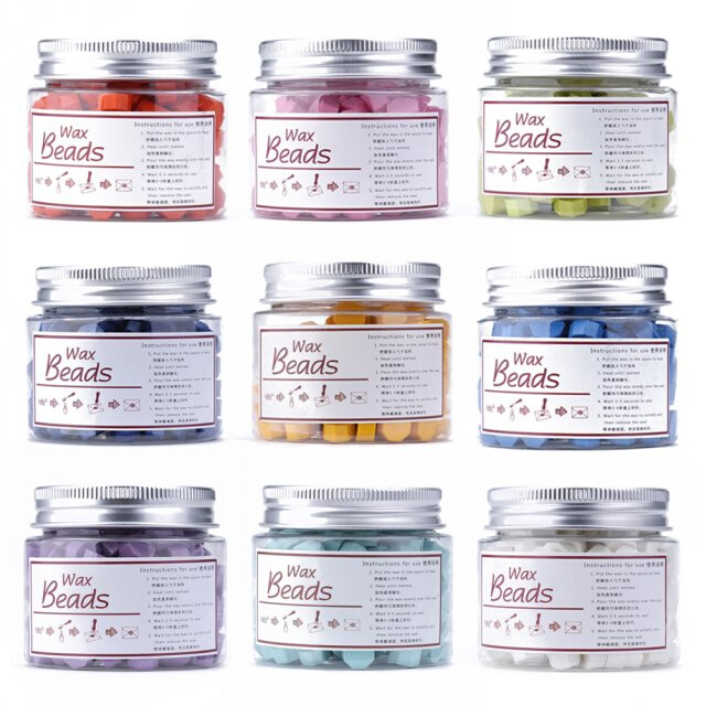 170pcs Vintage Octagon Wax Seal Stamp Tablet for Wedding Env