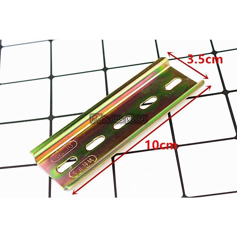 10CM din rail C45 Guide Mounting clip Installation track fix
