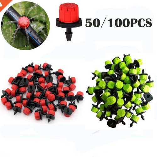 50/100pcs Sprinkler Garden Irrigation Micro Flow Dripper Dri