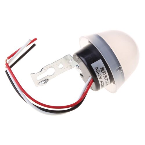 AS-20 Rainproof Automatic Auto On Off Photocell Street Light