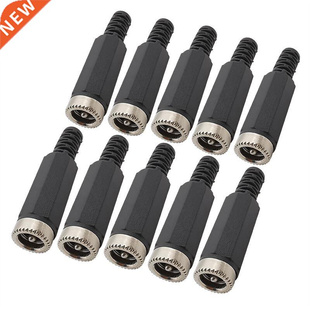 10Pcs 5.5 x 2.1mm DC Power Female Plug Solder Wire Connector
