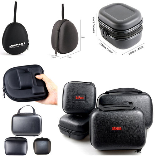 6 Style Portable EVA-PU Fishing Reel Bag Protective Case