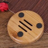 Natural Hot 1PC Dish New Soap Shower Bamboo Bathroom