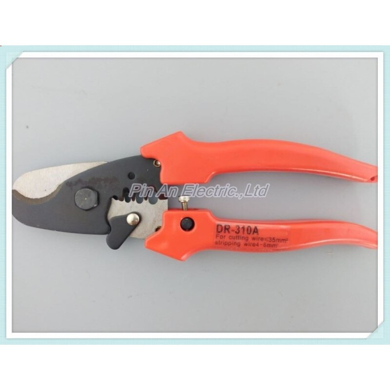 DR-310A is suitable for cutting the cable 35mm,Stripping 4-6