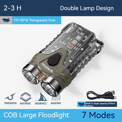 Super bright lighting mini keychain flashlight magnetic