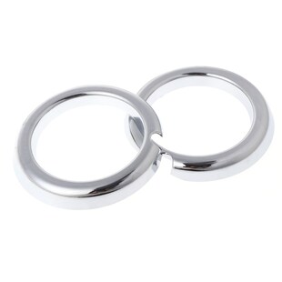 2 Pcs Chrome Car Front Fog Light Lamp Cover applies to Mits