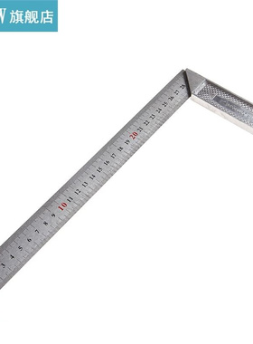 1Pc 30cm Stainless Steel Right Measuring Angle Square Ruler
