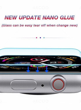 Screen-Protector Liquid Apple Watch Nano Uv-Glass Full-Glue