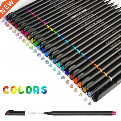 12/24/36/48/60 Color Fine Liner Pen 0.4mm Fineliner Drawing